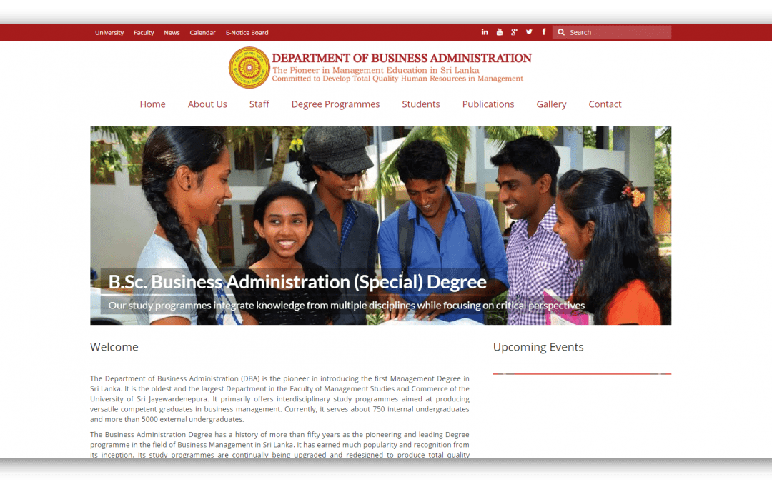 Department of Business Administration