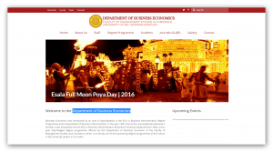 Department of Business Economics