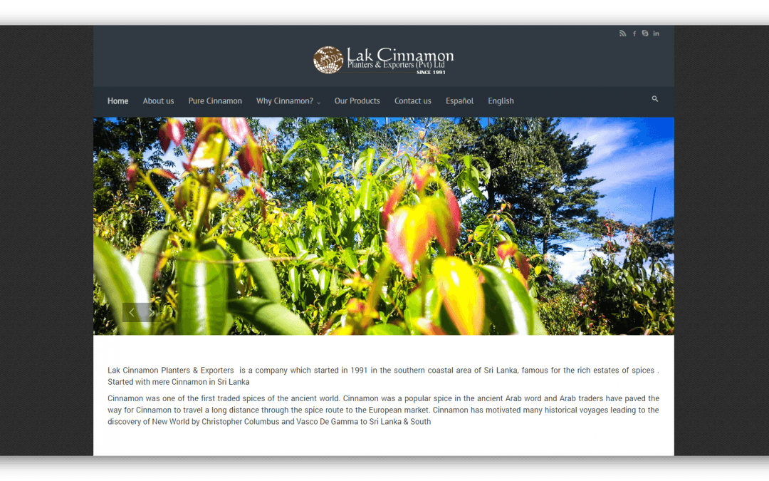 Lak Cinnamon Planters & Exporters