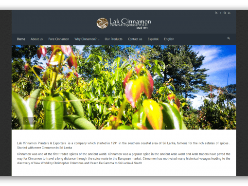 Lak Cinnamon Planters & Exporters